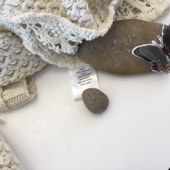 Freshman 1996 Cream Cropped Sweater, Sz Medium NWT - Picture 6 of 8